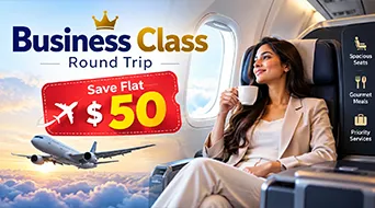 business class round trip